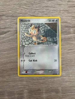 Pokemon Meowth Firered & Leafgreen Card 69/112 - Image 1
