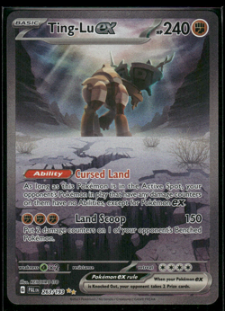 Pokemon Card - S&V Paldea Evolved EN - Ting-Lu ex - SIR (263/193) - Image 1