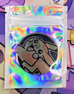 Pikachu ✨1c Start✨ Gold Jumbo Pokemon Trading Card Game Coin x Token 💠 - Image 1