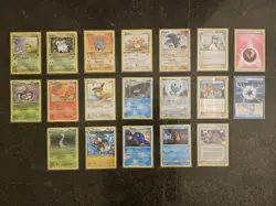 Pokemon TCG lot of 19 mixed condition vintage cards!! - Image 1
