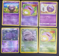 12x Pokemon Cards Weezing Koffing Collection Lot - Holo Rare XY Vintage TCG - Image 4