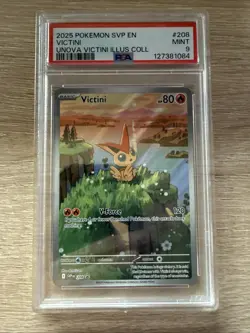 Victini 208 Sv: Scarlet & Violet Promo Cards Holo - PSA 9! - Image 1
