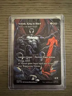 MTG Spider-Man Venom, King In Black Borderless Mythic Non-Foil M0022 - Image 1