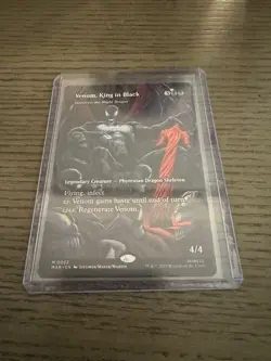 MTG Spider-Man Venom, King In Black Borderless Mythic Non-Foil M0022 - Image 3