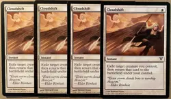 4 x Cloudshift / Wolkenverschiebung - AVACYN RESTORED - englisch ** Playset ** - Image 1