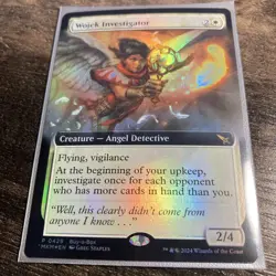 1x Wojek Investigator - Foil - Buy-a-Box Promo NM-Mint, English Unique & Misc Pr - Image 1