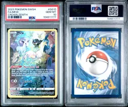 Pokemon PSA 10 GEM MINT Mew GG10/GG70 Crown Zenith: Galarian Gallery Holo - Image 3