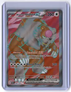 Bloodmoon Ursaluna ex - 202/167 Ultra Rare Holo NM Pokemon SV06: Twilight Masque - Image 1