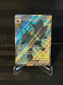 Pokemon TCG Luxray EX #195/167 Full Art Holo SV: Twilight Masquerade NM/M - Image 1