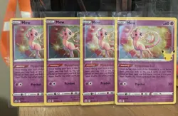 4 Of Mew 011/025 Holo Rare - 2021 Pokemon Celebrations 25th Anniversary! - Image 1