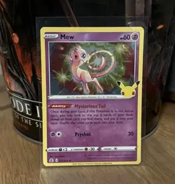 4 Of Mew 011/025 Holo Rare - 2021 Pokemon Celebrations 25th Anniversary! - Image 2