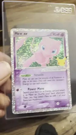 Mew EX Celebrations: Classic Collection 88/92 Holo Ultra Rare Pokemon TCG - Image 2
