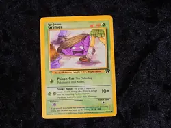 Grimer Team Rocket Set Regular Pokemon TCG Lightly Played - Image 1