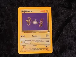 Magnemite Team Rocket Set Regular Pokemon TCG Lightly Played - Image 1