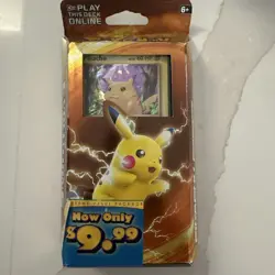 Pokemon XY Evolutions - Pikachu Power Theme Deck Cracked Ice Holo - NEW/SEALED 820650801600 - Image 1