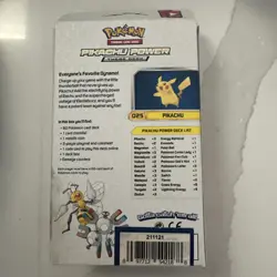 Pokemon XY Evolutions - Pikachu Power Theme Deck Cracked Ice Holo - NEW/SEALED 820650801600 - Image 2