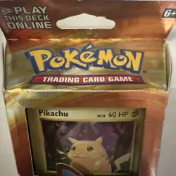 Pokemon XY Evolutions - Pikachu Power Theme Deck Cracked Ice Holo - NEW/SEALED 820650801600 - Image 4