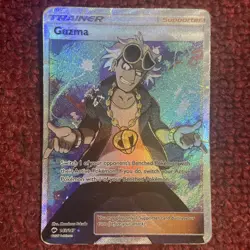 Guzma 143/147 Burning Shadows Ultra Rare Full Art Holo Pokemon - Image 1