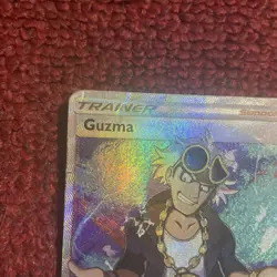 Guzma 143/147 Burning Shadows Ultra Rare Full Art Holo Pokemon - Image 2