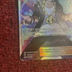 Guzma 143/147 Burning Shadows Ultra Rare Full Art Holo Pokemon - Image 4