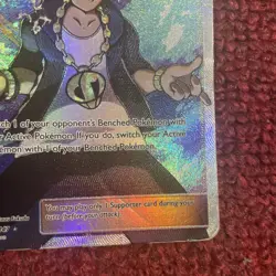 Guzma 143/147 Burning Shadows Ultra Rare Full Art Holo Pokemon - Image 5