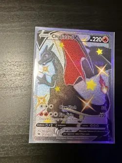 Pokemon TCG Charizard V Champions Path 079/073 Holo Secret Rare - Image 2