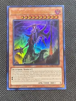 YuGiOh! - Vouiburial the Dragon Undertaker LEDE-EN087 Ultra Rare 1st Edition NM - Image 1