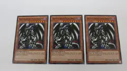 3x RED-EYES BLACK METAL DRAGON MIL1-EN035 1ST EDITION COMMON YUGIOH NM UNPLAYED - Image 1