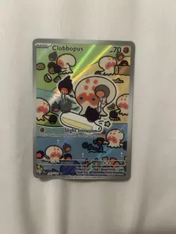 Clobbopus Illustration Rare NEAR MINT Surging Sparks Pokemon Card 207/191 - Image 1