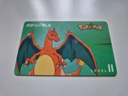 Charizard Level 2 Australian EB Games World & Zing Membership Card Pokemon Day - Image 1