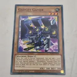 Yu-Gi-Oh! Power Of The Elements Gadget Gamer POTE-EN094 Earth Card 2022 (3) - Image 2