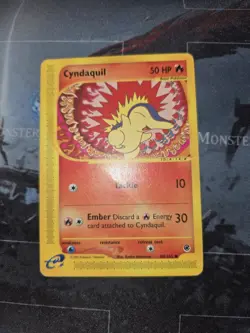 Cyndaquil 105/165 Expedition Base Set Regular Pokemon Card - Image 1