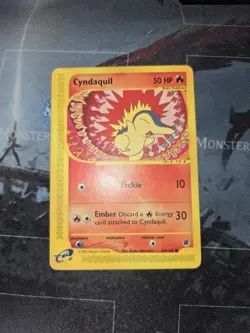 Cyndaquil 105/165 Expedition Base Set Regular Pokemon Card - Image 2