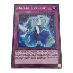 Yu-Gi-Oh! Power Of The Elements Mimesis Elephant POTE-EN085 Trap Card 2022 (4) - Image 1