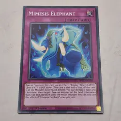 Yu-Gi-Oh! Power Of The Elements Mimesis Elephant POTE-EN085 Trap Card 2022 (4) - Image 2