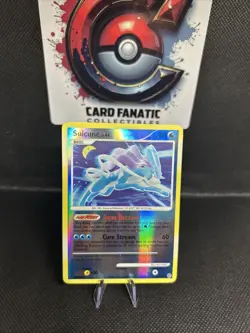 Pokemon TCG Suicune Reverse Holo Rare Card 19/132 2007 Secret Wonders - Image 1
