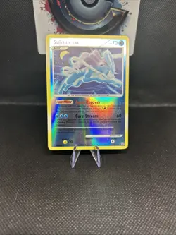 Pokemon TCG Suicune Reverse Holo Rare Card 19/132 2007 Secret Wonders - Image 2