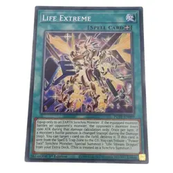 Yu-Gi-Oh! Power Of The Elements Life Extreme POTE-EN099 Spell Card 2022 (2) - Image 1