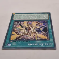 Yu-Gi-Oh! Power Of The Elements Life Extreme POTE-EN099 Spell Card 2022 (2) - Image 5