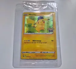 Pokemon GO TCG Pikachu Holo 028/078 Australian EB Games & Zing Promo CARD SEALED - Image 1