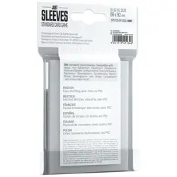 Gamegenic Standard Card Sleeves 66x92mm White (50 Pack) - TCG Protection - Image 2