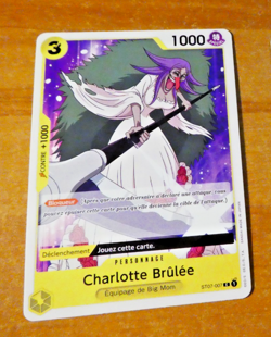 ONE PIECE FRANCAISE CARD GAME CARTE ST07-007 FR MINT - Image 1