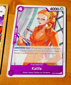 ONE PIECE FRANCAISE CARD GAME CARTE OP03-060 FR MINT - Image 1