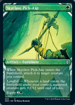 Skyclave Pick-Axe (Showcase) -Foil Near Mint MTG Zendikar Rising - Image 1