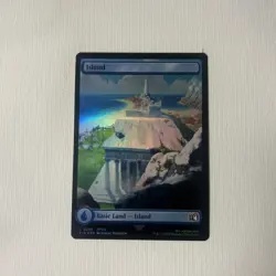 Island (0299) Final Fantasy Foil MTG Magic The Gathering MINT PACK FRESH!! - Image 1
