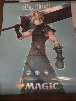 Final Fantasy MTG FOIL Promo Posters (Set Of 5) 18 x 24 POSTER - Image 1