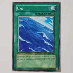 Umi - LOB-050 - NM/VLP - Common - Unlimited - Yugioh - 1996 - Image 1