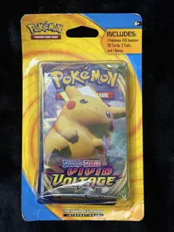 Pokemon TCG Mystery Blister Pack 30 Cards Plus Vivid Voltage Booster Pack 728192477089 - Image 1
