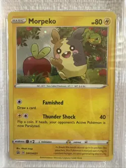Morpeko Holo Black Star Promo Card SWSH031 Sword & Shield 2020 AGS 9.5 Mint+ - Image 2