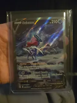 Pokemon Suicune v Crown Zenith GG38/GG70 Ultra Rare Card Near Mint Condition - Image 1